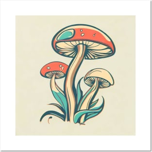 SHROOMS Posters and Art